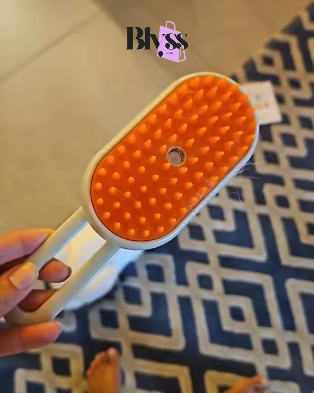 Cepillo A Vapor Para Mascotas