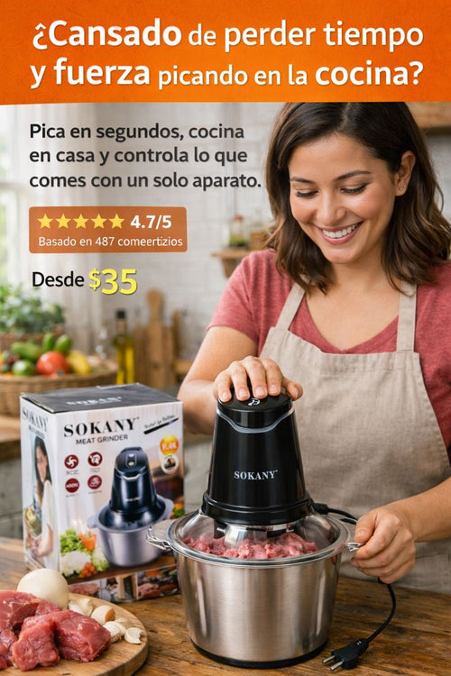 SOKANY - PROCESADOR DE ALIMENTOS