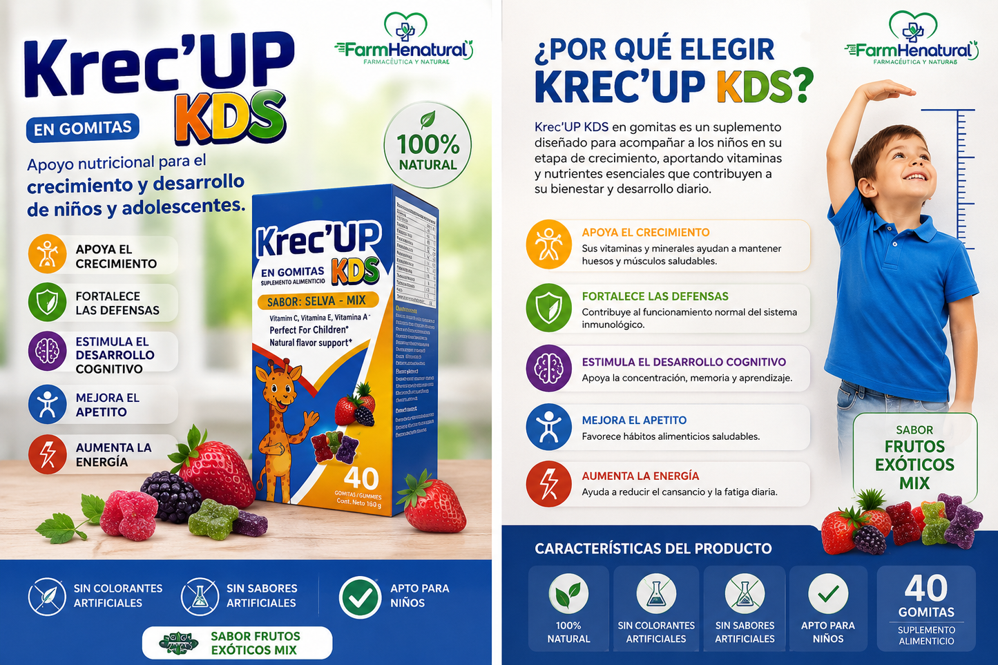 Krece'Up Gomitas  🍓